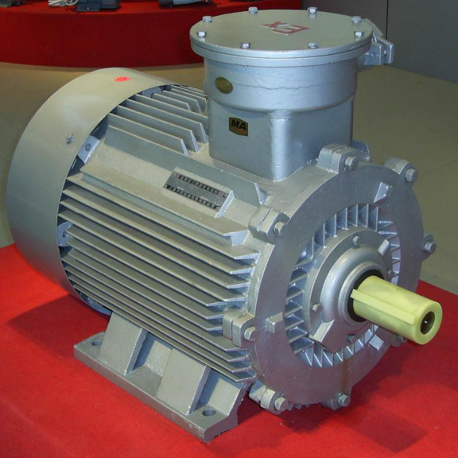 YBBP-315M-4防爆电机45°角实拍